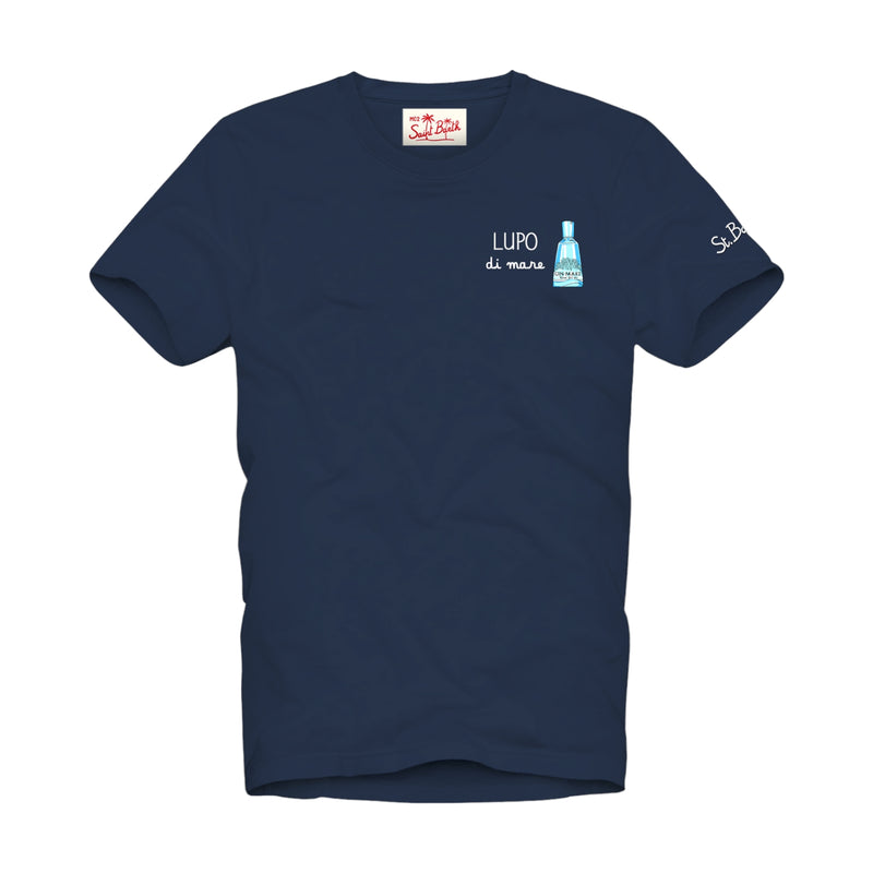 T-shirt Uomo Mc2 Saint Barth - Tshirt Man	Cotton Classic T Shirt - Blu