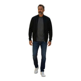 Maglioni Uomo Alpha Studio - Blouson Zip M/L Urban Merinos - Nero