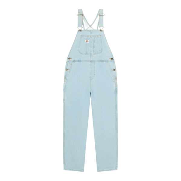 Salopette Donna Dickies - Dickies Classic Denim Bib W Vntg Blue - Denim
