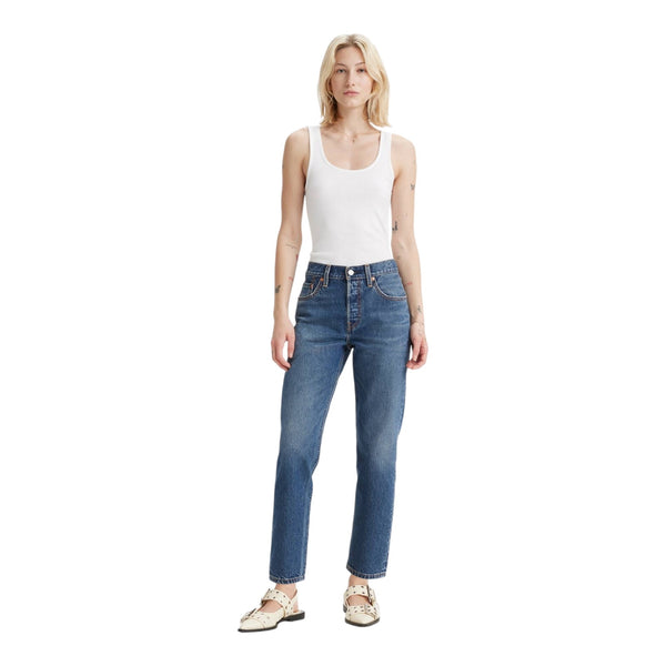 Jeans Donna Levi's - 501® Crop Lightweight Energy Refresh Ltw - Blu