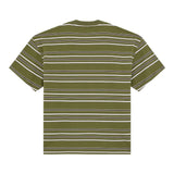 T-shirt Uomo Dickies - East Liberty Stripe Ss Tee Cypress - Verde militare