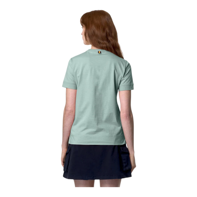 T-shirt Donna K-Way - Emel Jersey - Verde