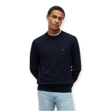 Felpe senza cappuccio Uomo Tommy Hilfiger - Essential Terry Crewneck - Blu