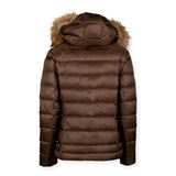 Giubbini Donna Blauer - Giubbini Corti Imbottito Piuma Arcadia - Marrone