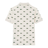 Polo Ragazzo Lacoste - Lcb Mini Icon Pique Polo - Panna