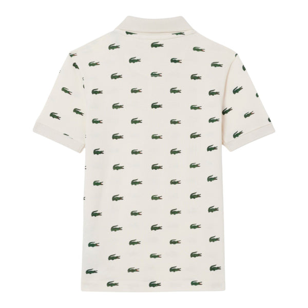 Polo Ragazzo Lacoste - Lcb Mini Icon Pique Polo - Panna