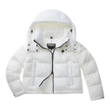 Piumini Donna Blauer - Gloria Giubbini Corti Imbottito Ovatta - Bianco
