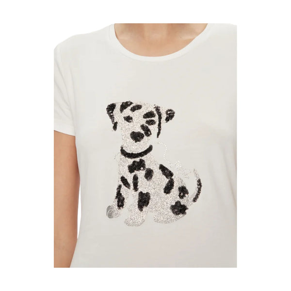 T-shirt Donna Liu Jo - T-Shirt Moda M/C - Bianco