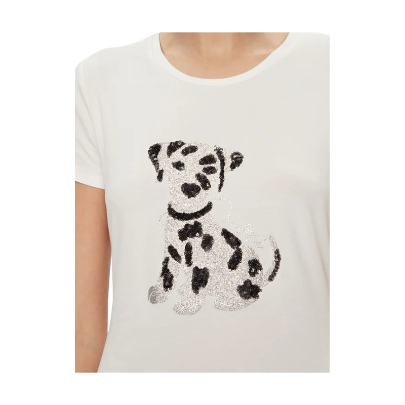 T-shirt Donna Liu Jo - T-Shirt Moda M/C - Bianco