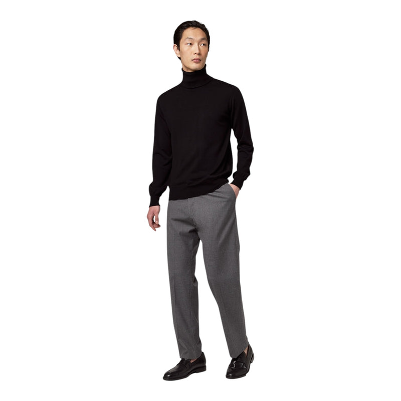 Maglie Uomo Alpha Studio - Ciclista M/L Toppe Merinos Regular - Nero