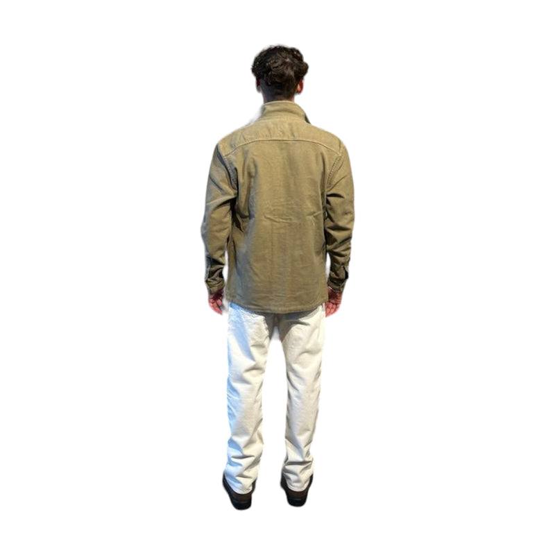 Giacche Uomo MASTRICAMICIAI - Giacca Camicia Fustagno - Beige