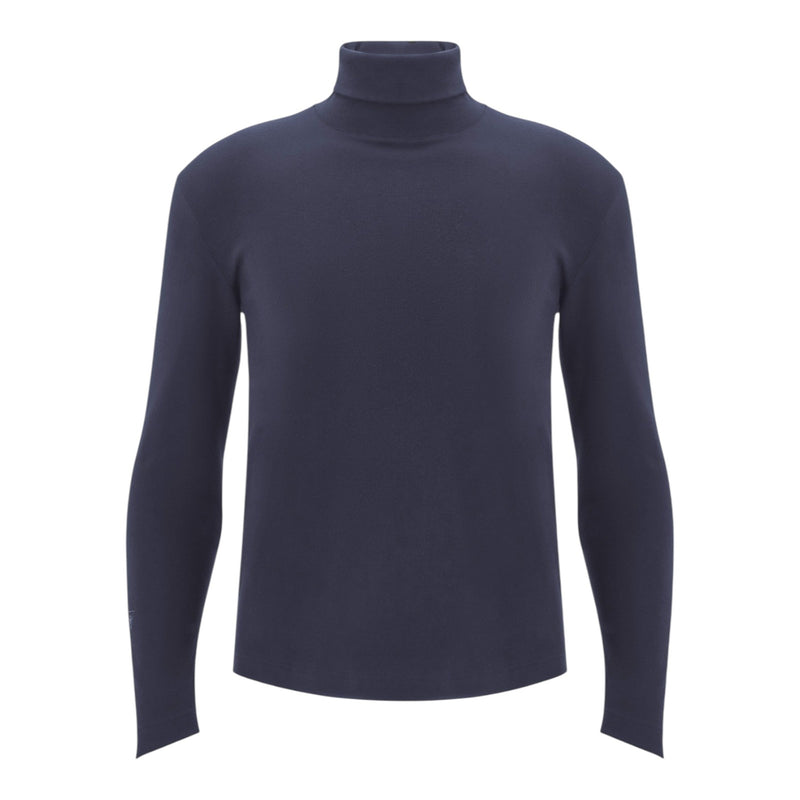 Maglie a manica lunga Uomo MACRON CLUB HOUSE - Mch Fcf Scottie High Neck Shirt Ns/Ns - Blu