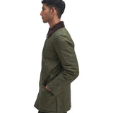 Giubbotti Uomo Barbour International - Heritage Liddesdale Quilt - Oliva