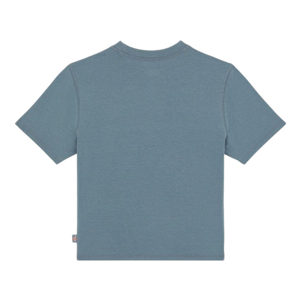 T-shirt Donna Dickies - Center Logo Ss Tee W - Azzurro