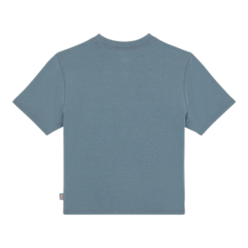 T-shirt Donna Dickies - Center Logo Ss Tee W - Azzurro