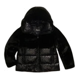 Giubbini Donna Blauer - Fanevil Giubbetto Nylon Con Pelliccia Eco - Nero