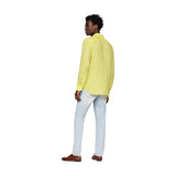 Camicie casual Uomo Tommy Hilfiger - Pigment Dyed Li Solid Rf Shirt - Giallo