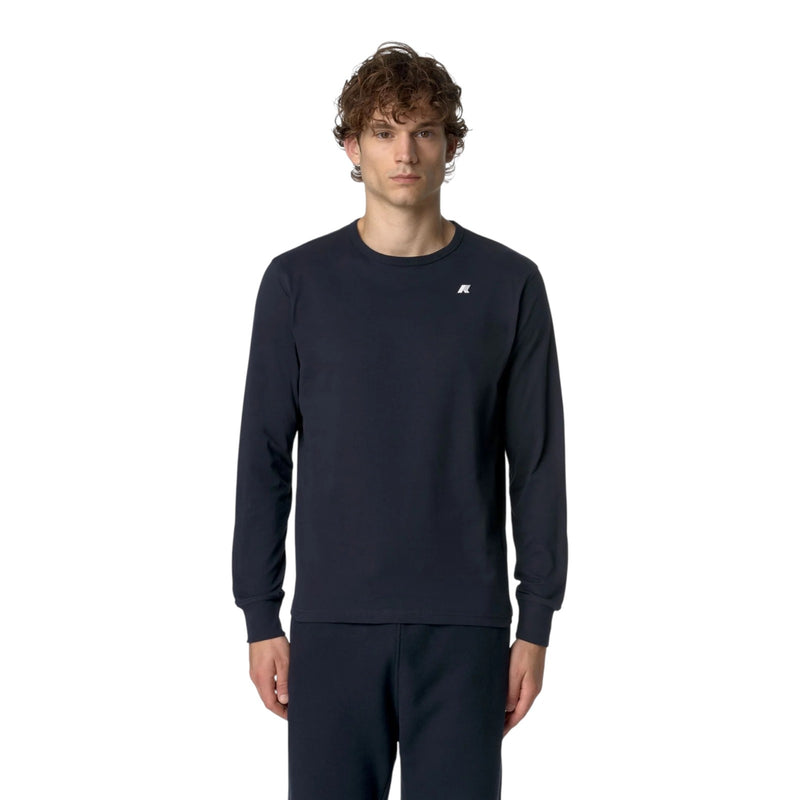 Maglie a manica lunga Uomo K-Way - Elmer Js Peach - Blu