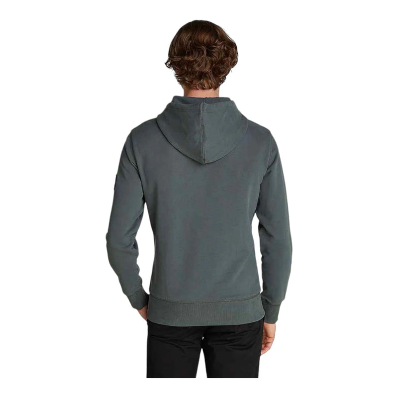 Felpe con cappuccio Uomo Calvin Klein - Badge Hoodie - Grigio