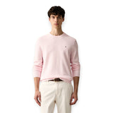 Maglie a manica lunga Uomo Tommy Hilfiger - Essential Structure Crew Neck - Rosa