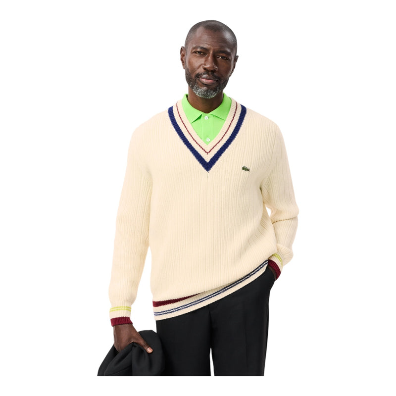 Maglioni Uomo Lacoste - Pullover - Bianco