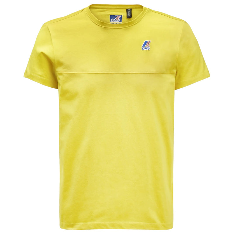 T-shirt Uomo K-Way - Le Vrai Edouin Uvp - Giallo