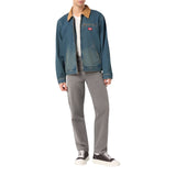 Giubbini Uomo Dickies - Denim Painter Jacket Khaki Tinted Blue - Denim