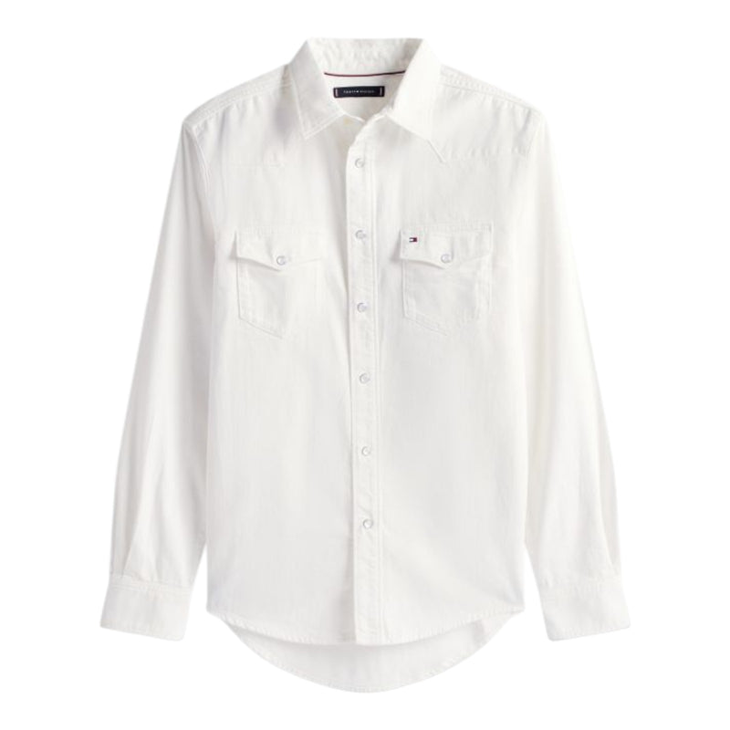 Camicie casual Uomo Tommy Hilfiger - Denim Shirt Gmd - Beige