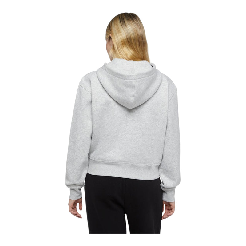 Felpe con cappuccio Donna Dickies - Oakport 1/4 Zip Hoodie W - Grigio