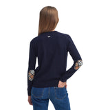 Cardigan Donna Barbour - Pendle Cardigan - Blu