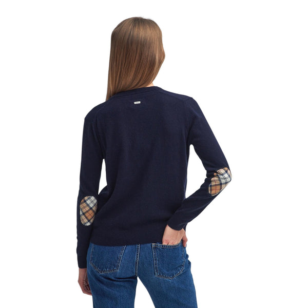 Cardigan Donna Barbour - Pendle Cardigan - Blu