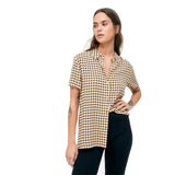 Camicie Donna Surkana - Camicia Manica Corta - Beige