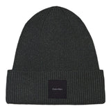 Berretti in maglia Donna Calvin Klein - Cotton/Wool Fine Rib Beanie - Verde