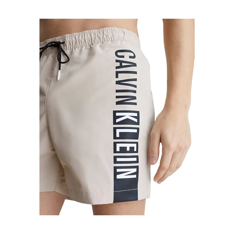 Pantaloncini e calzoncini Uomo Calvin Klein - Drawstring Medium Graphic - Beige