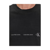 T-shirt Uomo Calvin Klein - Logo Repeat Tee - Nero