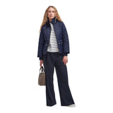 Giubbini Donna Barbour - Fitted Beadnell Quilt - Blu