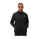 Giubbini Uomo Dickies - Oakport Coach Giubbino Camicia - Nero