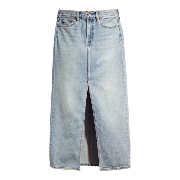 Gonne casual Donna Levi's - Ankle Column Skirt Wave Hello - Denim