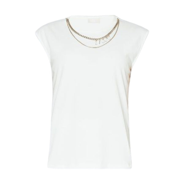 T-shirt Donna Liu Jo - T-Shirt Moda S/M - Bianco