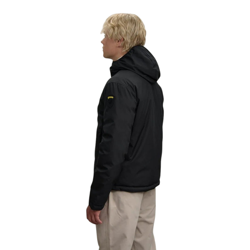 Piumini Uomo Blauer - Ballard Giubbini Corti Reversibile - Nero