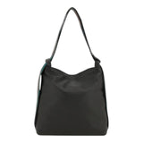 Borse a spalla Donna Gabs - Dorina Tg L - Bull+Nastro Multicolor Black - Nero