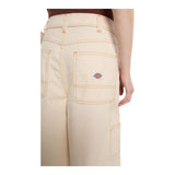 Bermuda Donna Dickies - Carpenter Denim Jort W Whitecap Gray - Bianco