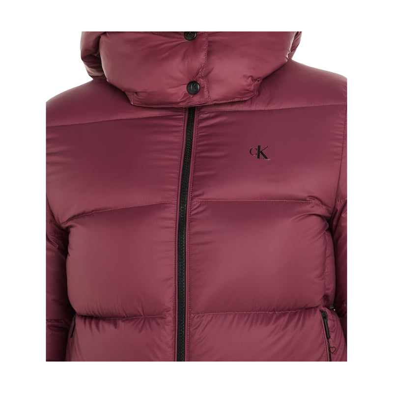 Giubbini Donna Calvin Klein - Mw Down Archetype Short Puffer - Bordeaux