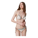 Coordinati Donna Twinset - Bikini (Triangolo Tendina+Tanga Lacci) - Beige