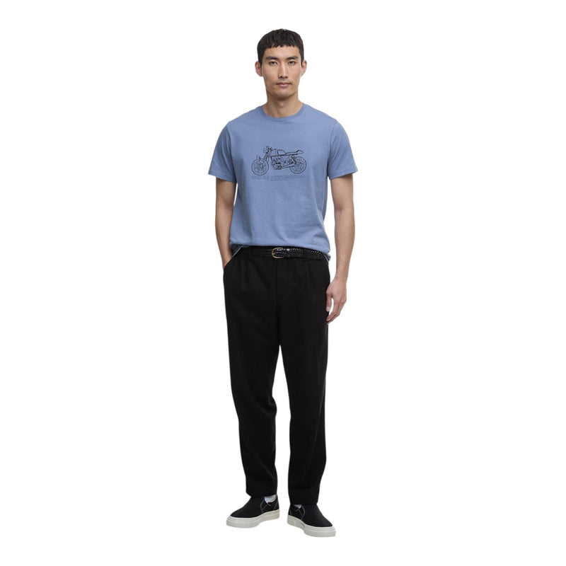 T-shirt Uomo Barbour International - Venture Graphic T-Shirt - Blu