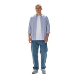 Camicie casual Uomo GMF965 - Camicia Ml Cotone - Azzurro