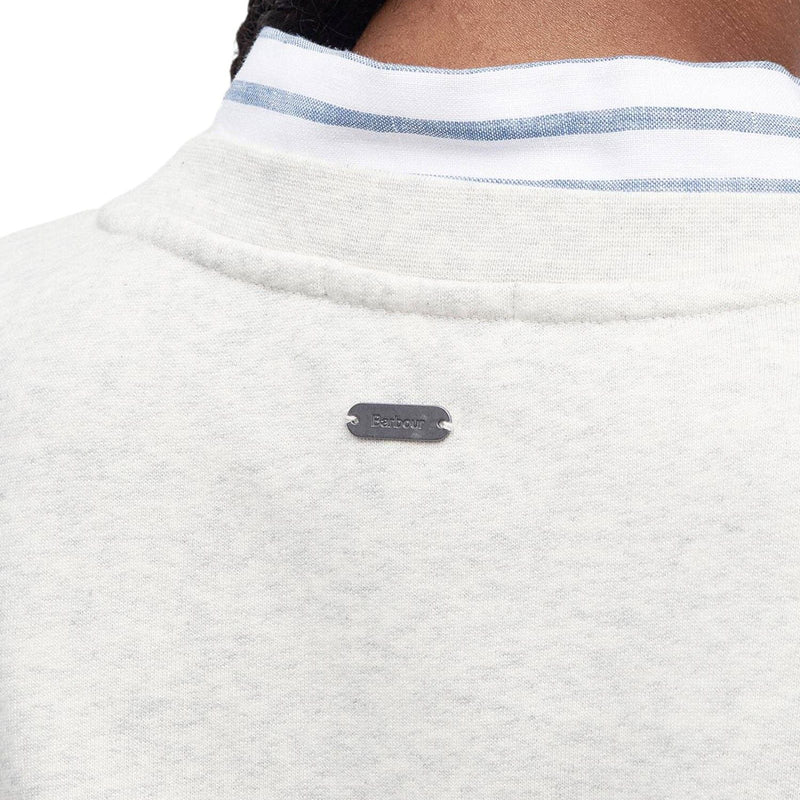Felpe senza cappuccio Donna Barbour - Northumberland Sweatshirt - Grigio