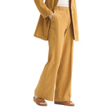 Pantaloni Donna nice things - Pantaloni - Giallo