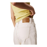 Bermuda Donna Calvin Klein - Relaxed Bermuda Short - Beige