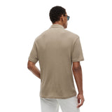 Polo Uomo Tommy Hilfiger - Open Knit Relaxed Fit Polo - Beige